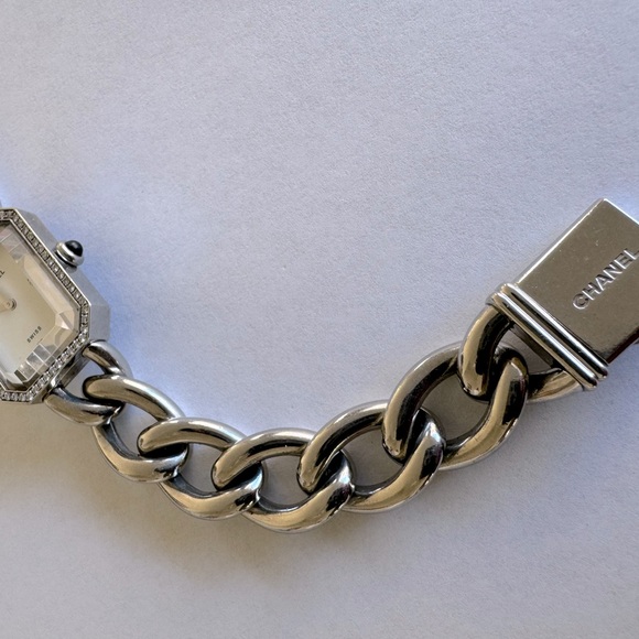 Chanel Première Stainless Steel And Diamonds Watch - Picture 5 of 10
